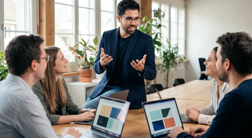 Démonstration informelle de Copilot dans un espace coopératif coworking